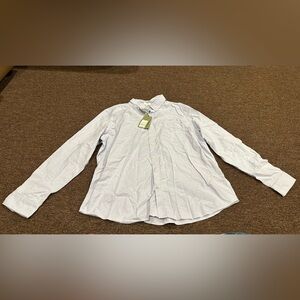 Goodfellow NWT! Standard Fit Men's Light Blue Casual Button Down Shirt XXL